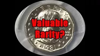 This Gem 1981 Susan B. Anthony Dollar Might Be The Rarest Coin in Pocket Change - What's it Worth??