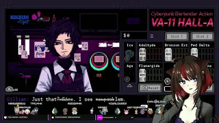 Vtuber Playthrough VA-11 Hall-A: Cyberpunk Bartender Action