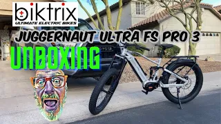 2023 Biktrix Juggernaut Ultra FS Pro 3  "Unboxing"