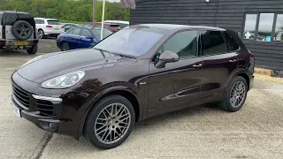 Porsche Cayenne brown 2016 platinum edition for sale @ Auto 2000 Epping