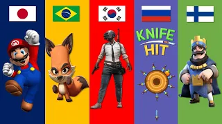 Video Games From Different Countries