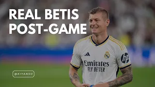 Real Madrid 0 - 0 Real Betis, Post-game, La Liga 2023 - 2024