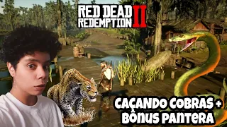 Caçando COBRAS | Bônus PANTERA - Red dead redemption 2