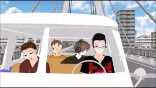 Turn the radio on.. - Jacksepticeye and markiplier [mmd]