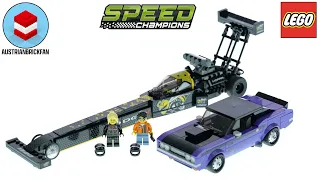 LEGO Speed Champions 76904 Mopar Dodge /SRT Dragster & 1970 Challenger T/A - LEGO Speed Build Review