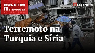 Terremoto deixa mais de 2.400 mortos na Turquia e na Síria | Boletim Metrópoles 1º