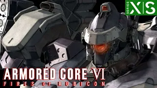 FIRST LOOK Armored Core VI Fires of Rubicon Gameplay! Code Name Raven (Xbox)