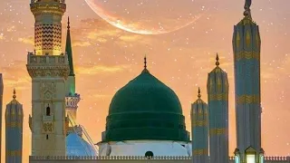 Beautiful View Of Sunset At Masjid E Nabvi (Mosque Of Prophet)