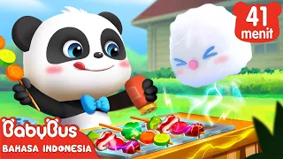 Awan Kecil Sangat Lucu dan Ajaib | Kartun Panda | Animasi Anak-anak | BabyBus Bahasa Indonesia