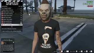 GTA Online Halloween 2018 All Content (Vehicles , T-shirts , Masks and more)