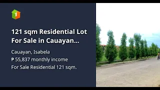 121 sqm Residential Lot For Sale in Cauayan Isabela