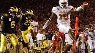 2005 Rose Bowl #6 Texas vs #13 Michigan No Huddle