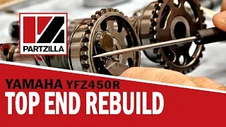 Yamaha YFZ450R Top End Rebuild | Partzilla.com