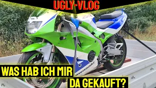 Kawasaki ZXR 400 - was hab ich mir da gekauft? | Ugly Vlog