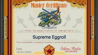 1945 Tier 3 Conqueror Master Cert (Form 2)