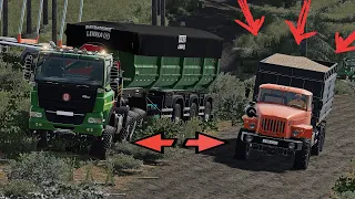 ULTIMUL TRANSPORT DE RUMEGUS DE PE MUNTE ( Angajat la Ocolul SILVIC ) #-11 FARMING SIMULATOR 22