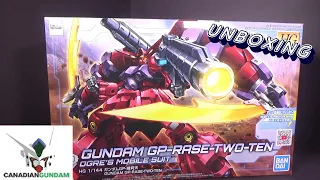 Unboxing: 1/144 HG Gundam GP-Rase-Two-Ten