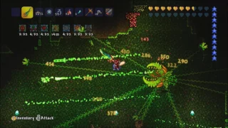 Terraria Xbox 360 Plantera Boss Battle