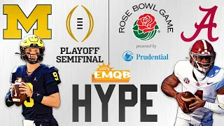 Rose Bowl (2024) HYPE video- Michigan Wolverines v Alabama Crimson Tide