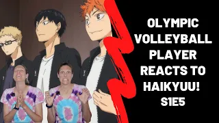 Olympic Volleyball Player Reacts to Haikyuu!! S1E5: "A Coward's Anxiety"