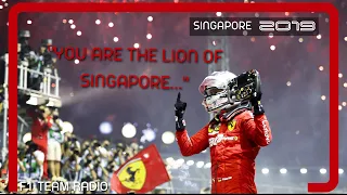 Sebastian Vettel's last Time in Singapore... - Singapore GP 2019