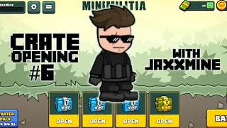 Mini Militia 💥Ultimate Crate Opening #6 | Crate Opening In Mini Militia | JaxxMine