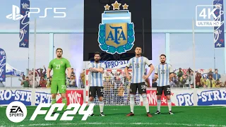 FC 24 4v4 | Argentina vs Portugal | Messi vs Ronaldo