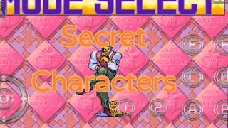 How to get the 6 secret characters in hftf