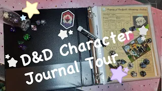 D&D Character Journals Tour