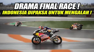 Keterlaluan Banget ! 2 Lap Tersisa, Indonesia Dipaksa Masuk Jalur Penalti ! - MotoGP™22 Career 5