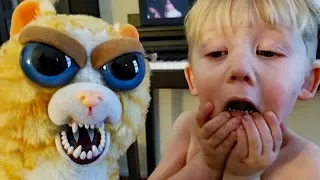 Creepy Toy Prank - Scaring my 3 year old.