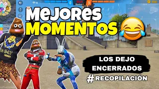 Encerrando a jugadores con PAREDES en FREE FIRE | Mejores Momentos 🤣