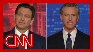 See the standout moments from DeSantis, Newsom debate