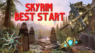 Skyrim - Best Start + Tips & More! (2021)