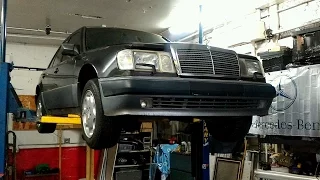 Mercedes 500E w124. Starting repairs. Part 1