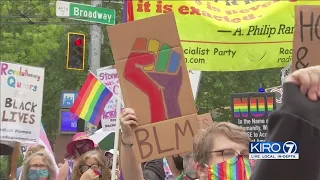 VIDEO: Capitol Hill Pride march, rally looked different this year