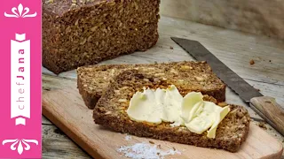 Wonderful seed bread! Eggless, low-carb and gluten-free!