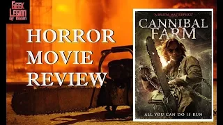 CANNIBAL FARM ( 2018 Kate Davies-Speak ) aka ESCAPE FROM CANNIBAL FARM Slasher Horror Movie Review