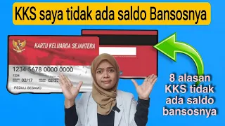 PUNYA KKS TAPI TIDAK ADA SALDO BANSOSNYA