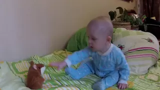 говорящий хомяк учит младенца разговаривать