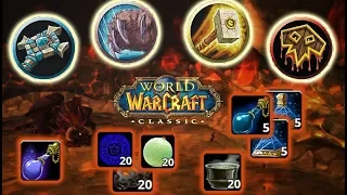 Phase 1 Healer Consumable List | Classic WoW | Molten Core and Onyxia