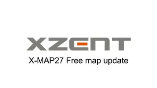 XZENT X-MAP27 Free map update