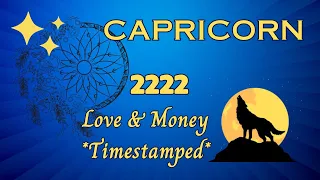 CAPRICORN ♑ 2222 OMG! A SURPRISE OFFER LEADS TO SUCCESS & YOUR LOVE LIFE WILL HAVE THEM ALL TALKING✨