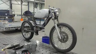 Tomos 74cc Café Racer - Custom Framework