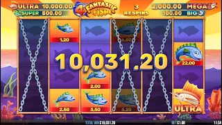 4 Fantastic Fish - Fishing Slot - BIG WIN - over 10,000 X 🐟🥳🐟