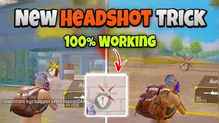 NEW HEADSHOT TRICK ⚡ Pubg / BGMI tutorial