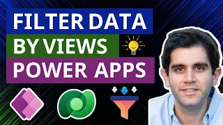 Filter Gallery using Dataverse Views in Power Apps