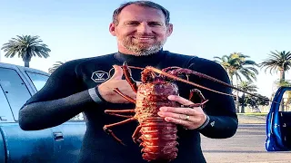 (Daytime) Diving for Lobster