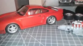 Tamiya porsche 959 1 : 24 progress so far