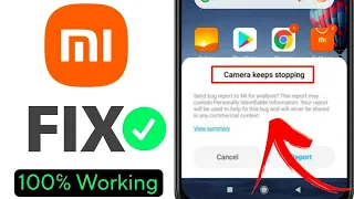 How To Fix Camera Keeps Stopping in MI | Camera Not Opening Xiaomi | Camera keeps stopping mi 2022 |